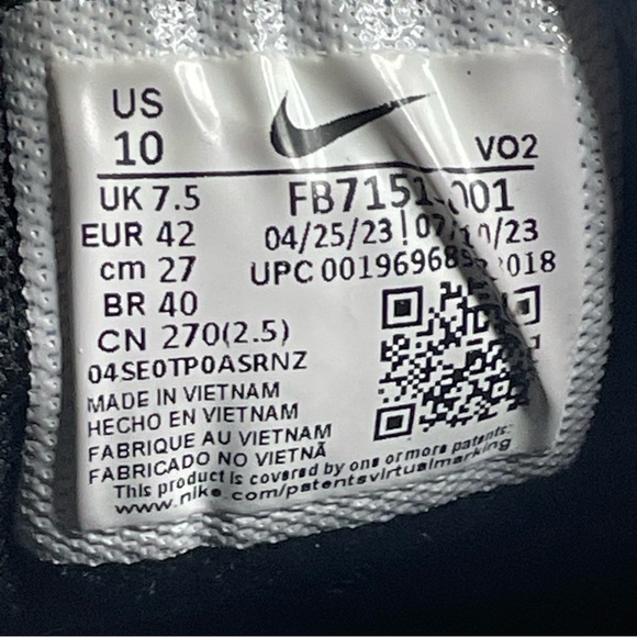 Nike Wmns Metcon 9 PRM Womens Size US 10 EU 42 Black Fire Berry Shoes FB7151-001 - Picture 15 of 15